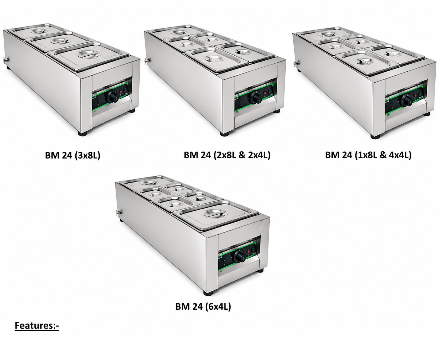 BM 24 Commercial Bain Marie